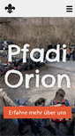 Mobile Screenshot of pfadiorion.ch
